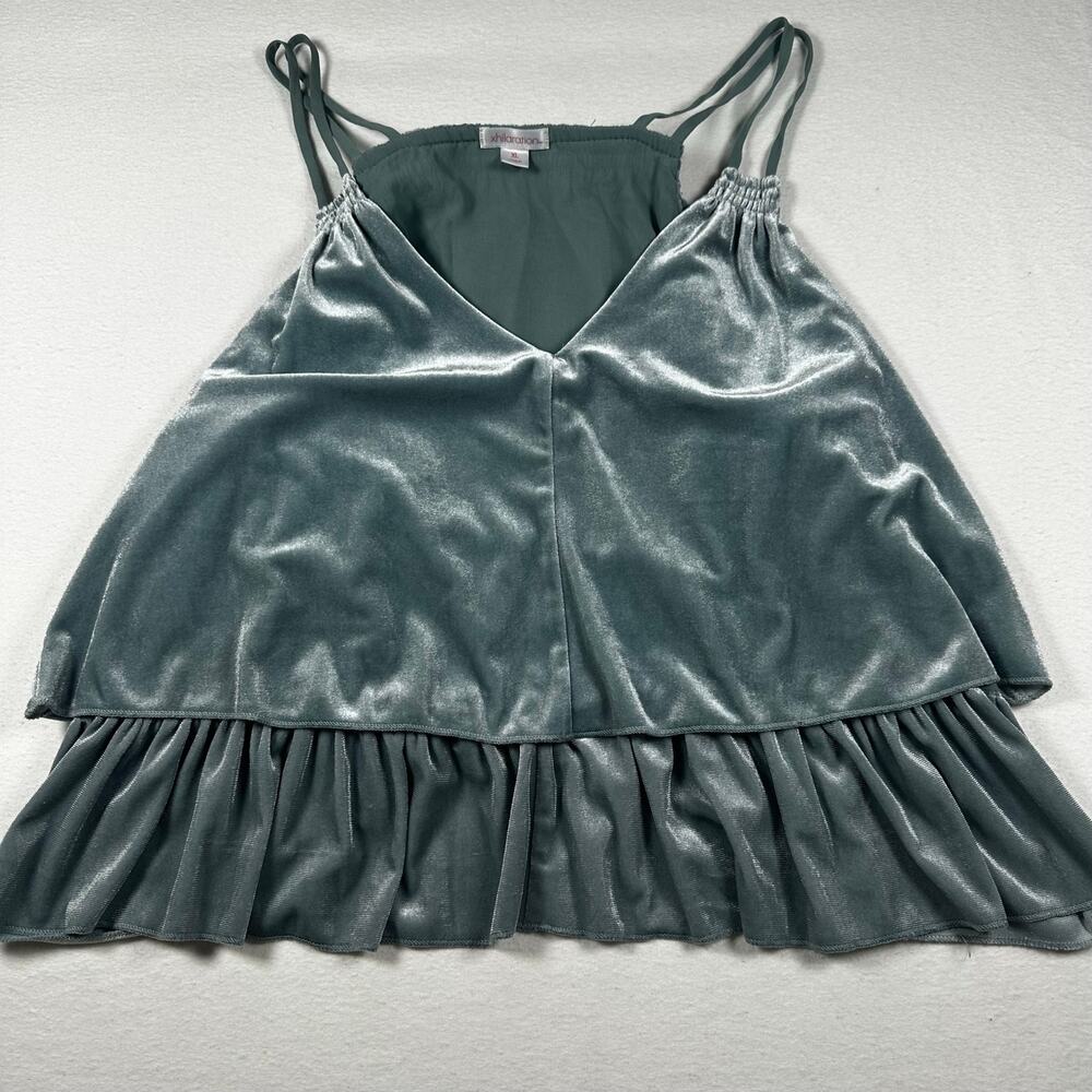 Xhiliration Y2K + Going Out Velvet Top XL